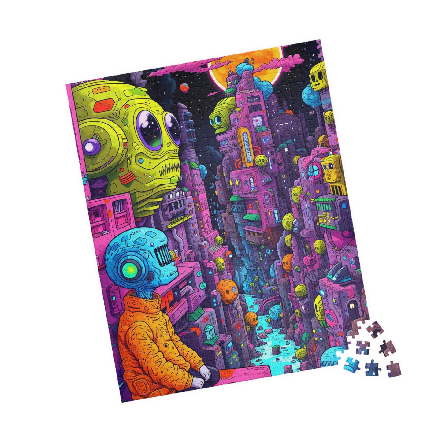 Cosmic Contemplation Jigsaw Puzzle