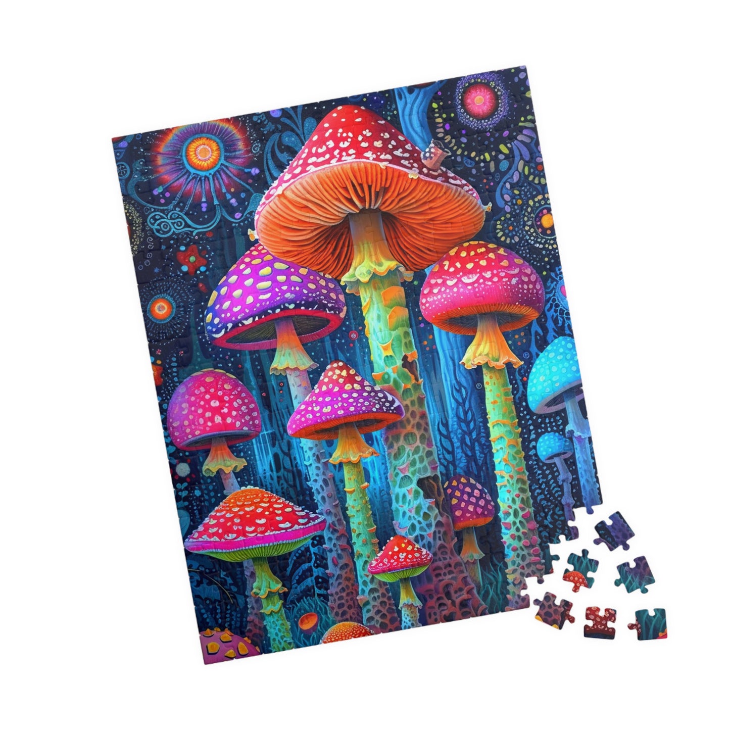 Glowing Mycology Jigsaw Puzzle