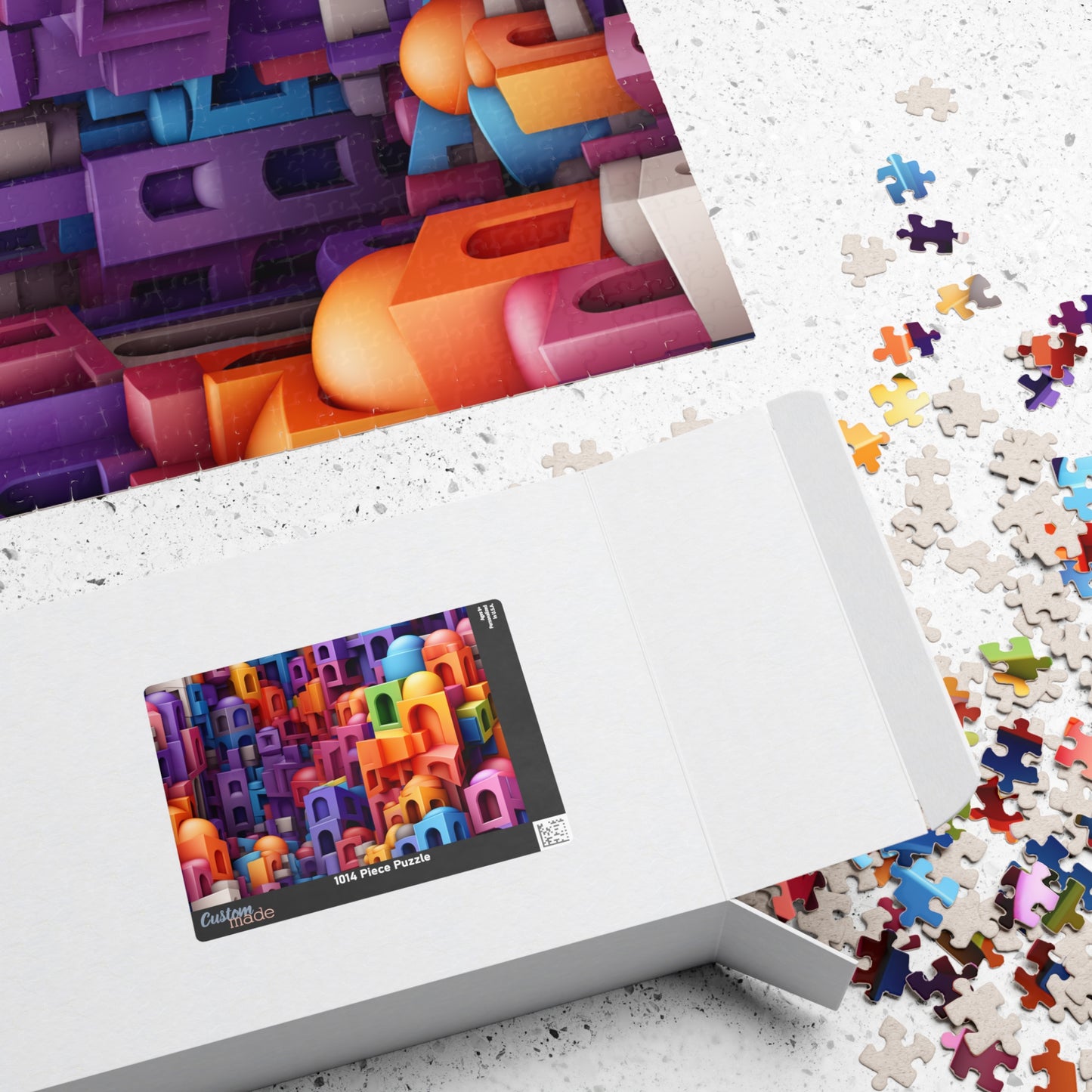 Puzzle Pleasers Flagship Design: Colorful Casbah 1000+ Piece Jigsaw