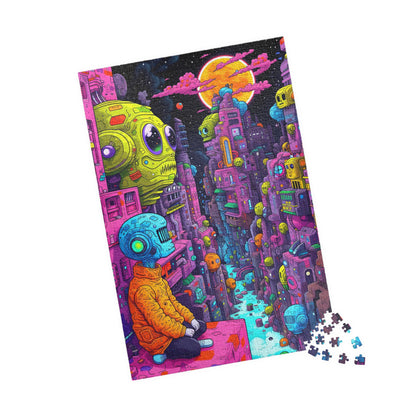 Cosmic Contemplation Jigsaw Puzzle