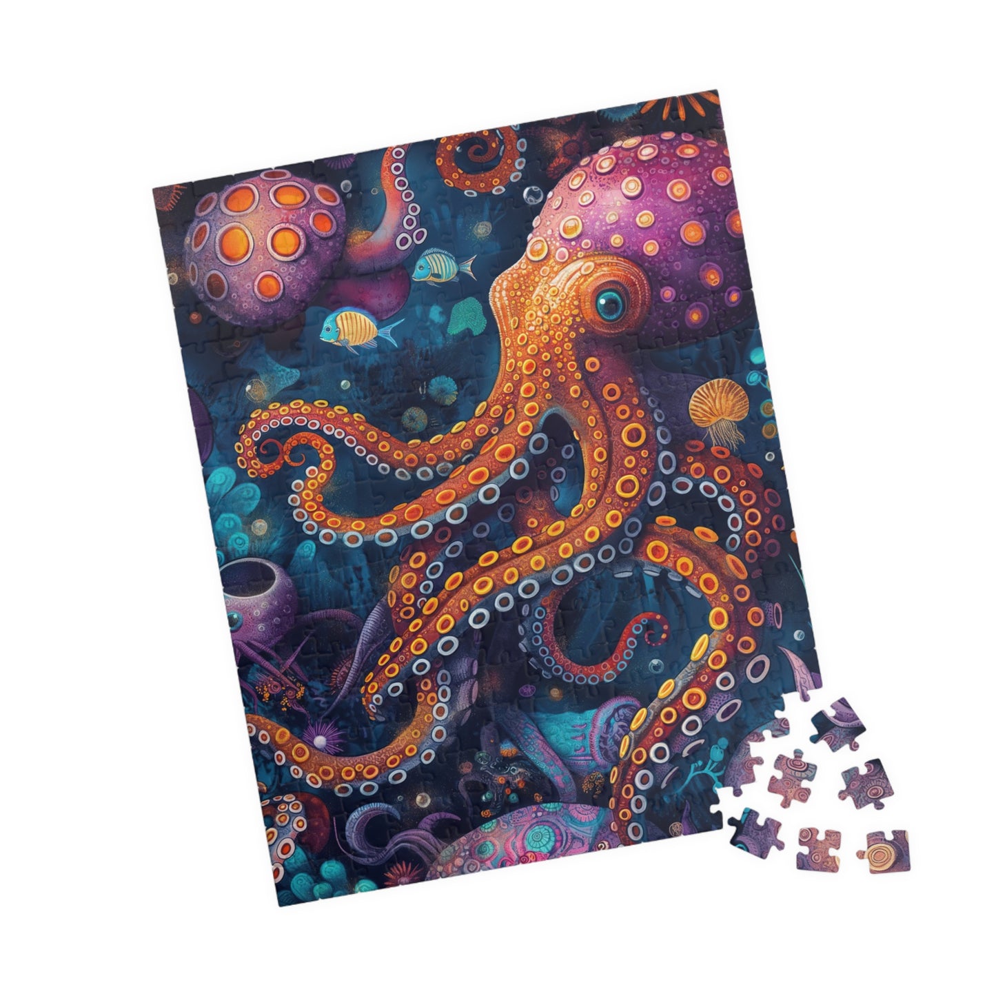 Octopus Kaleidoscope Jigsaw Puzzle