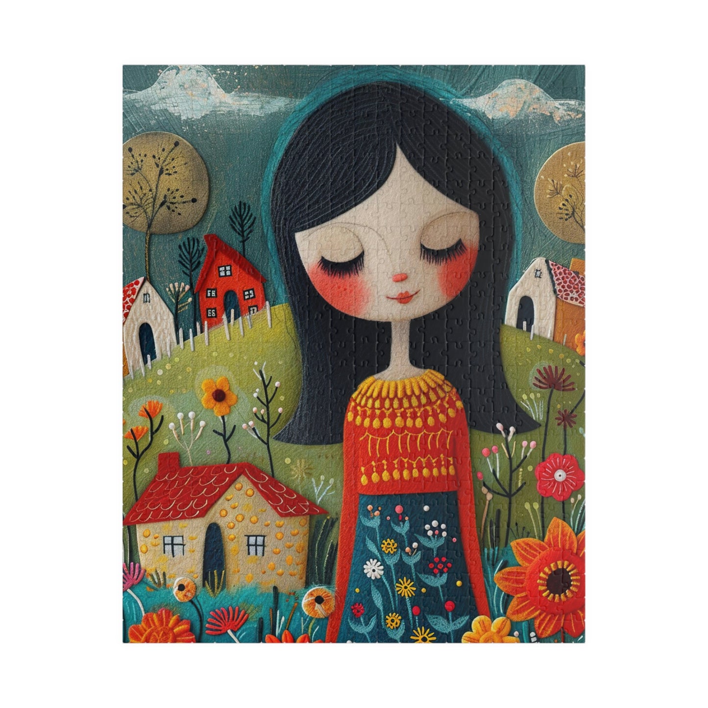 Meadow Muse Jigsaw Puzzle