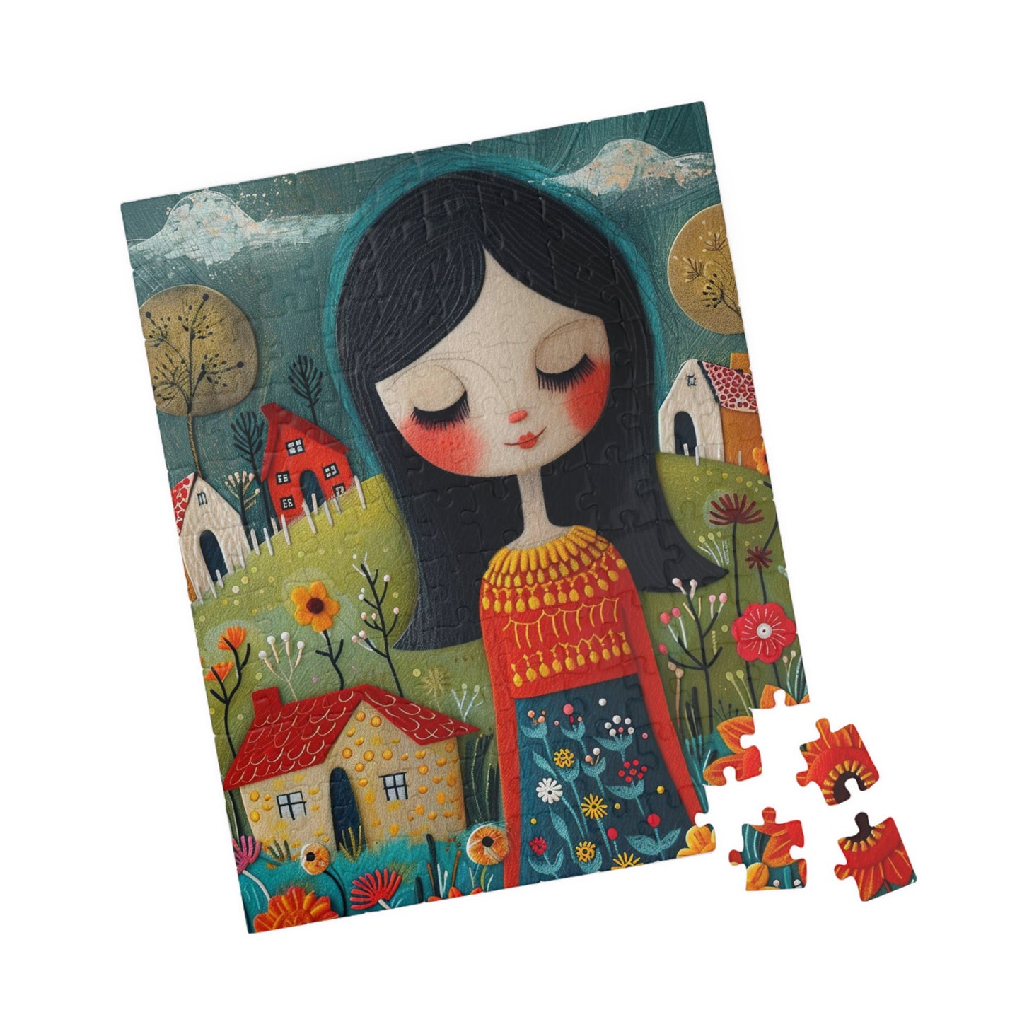 Meadow Muse Jigsaw Puzzle