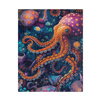 Octopus Kaleidoscope Jigsaw Puzzle