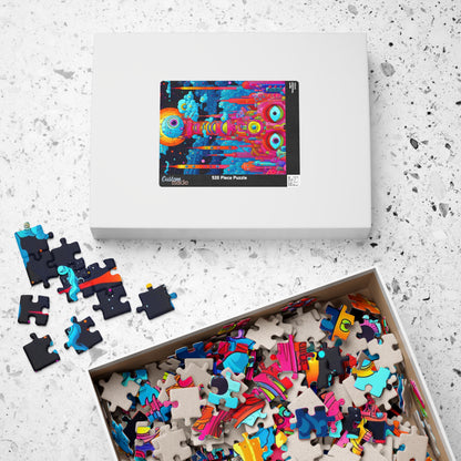 Cosmic Vision City Jigsaw Puzzle