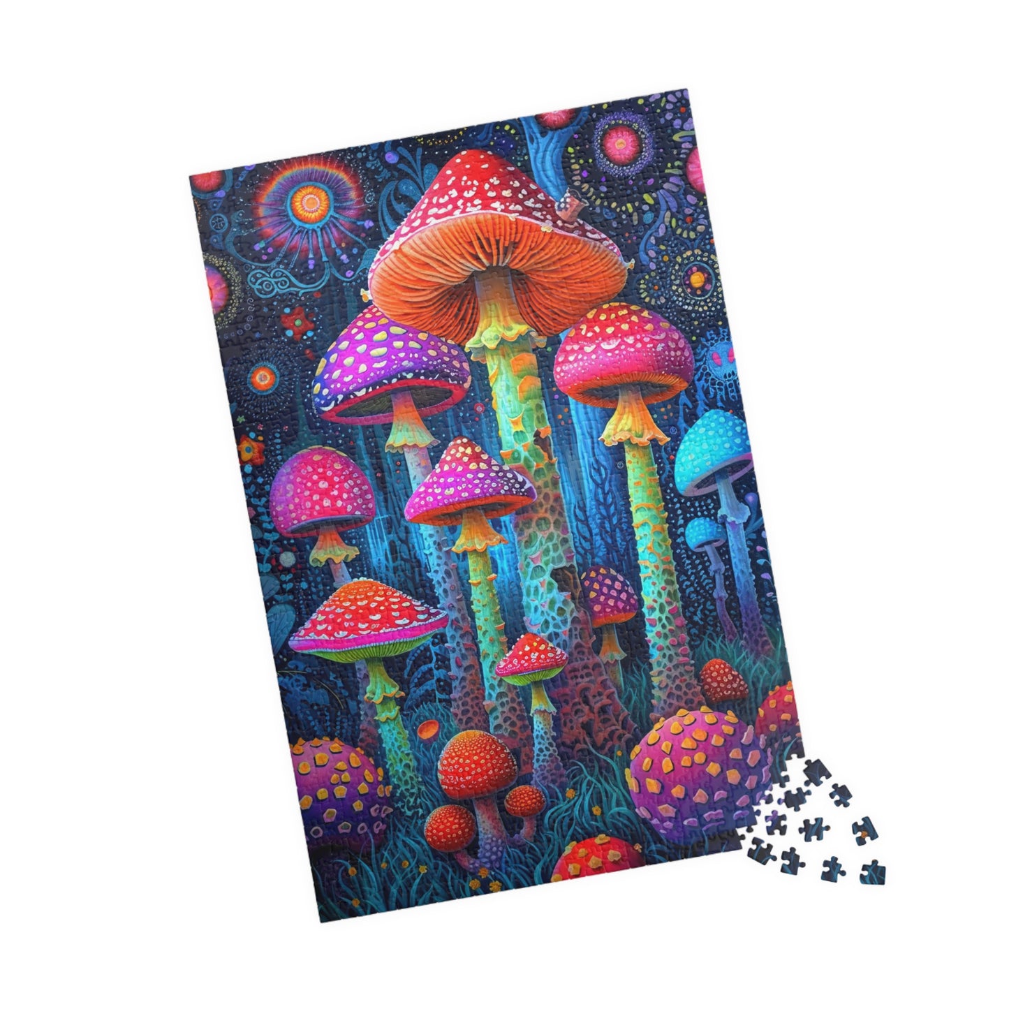 Glowing Mycology Jigsaw Puzzle