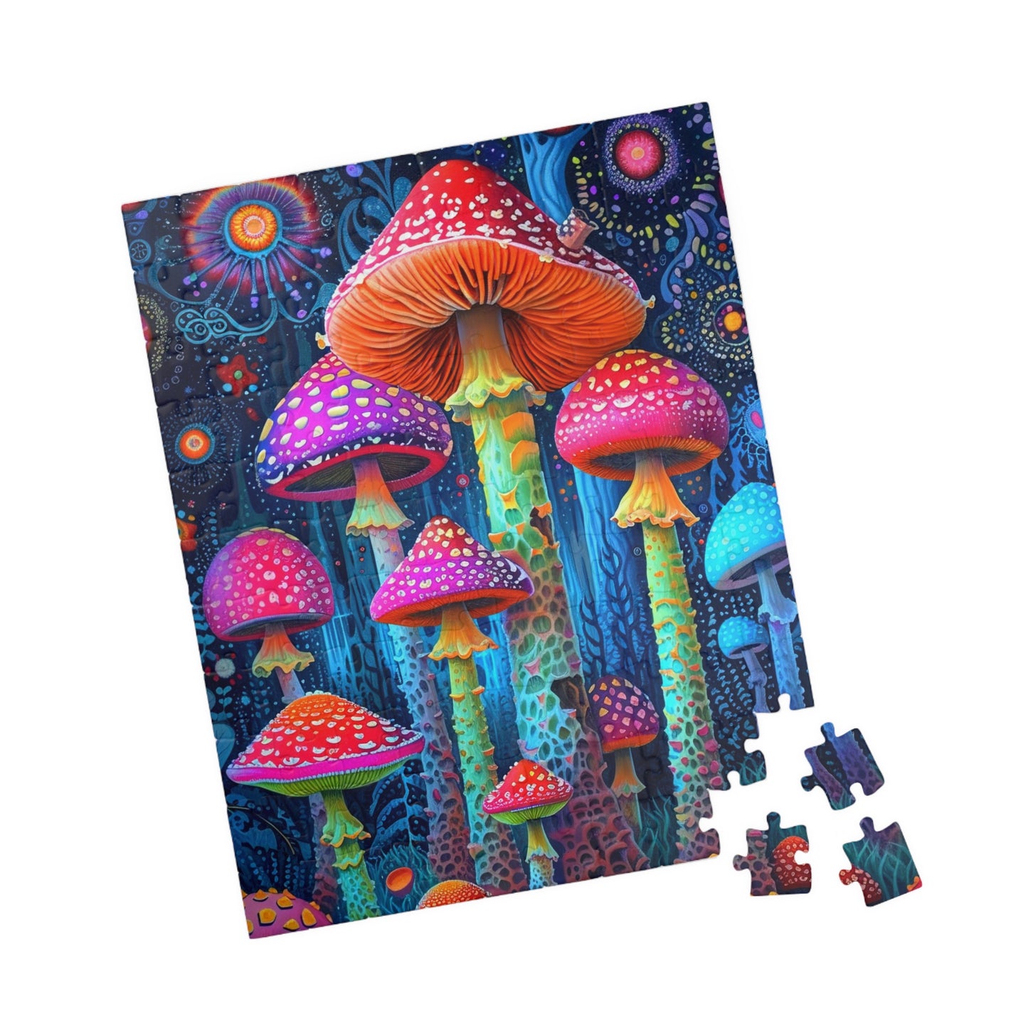 Glowing Mycology Jigsaw Puzzle