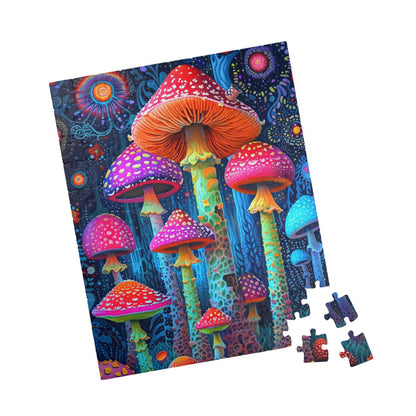 Glowing Mycology Jigsaw Puzzle