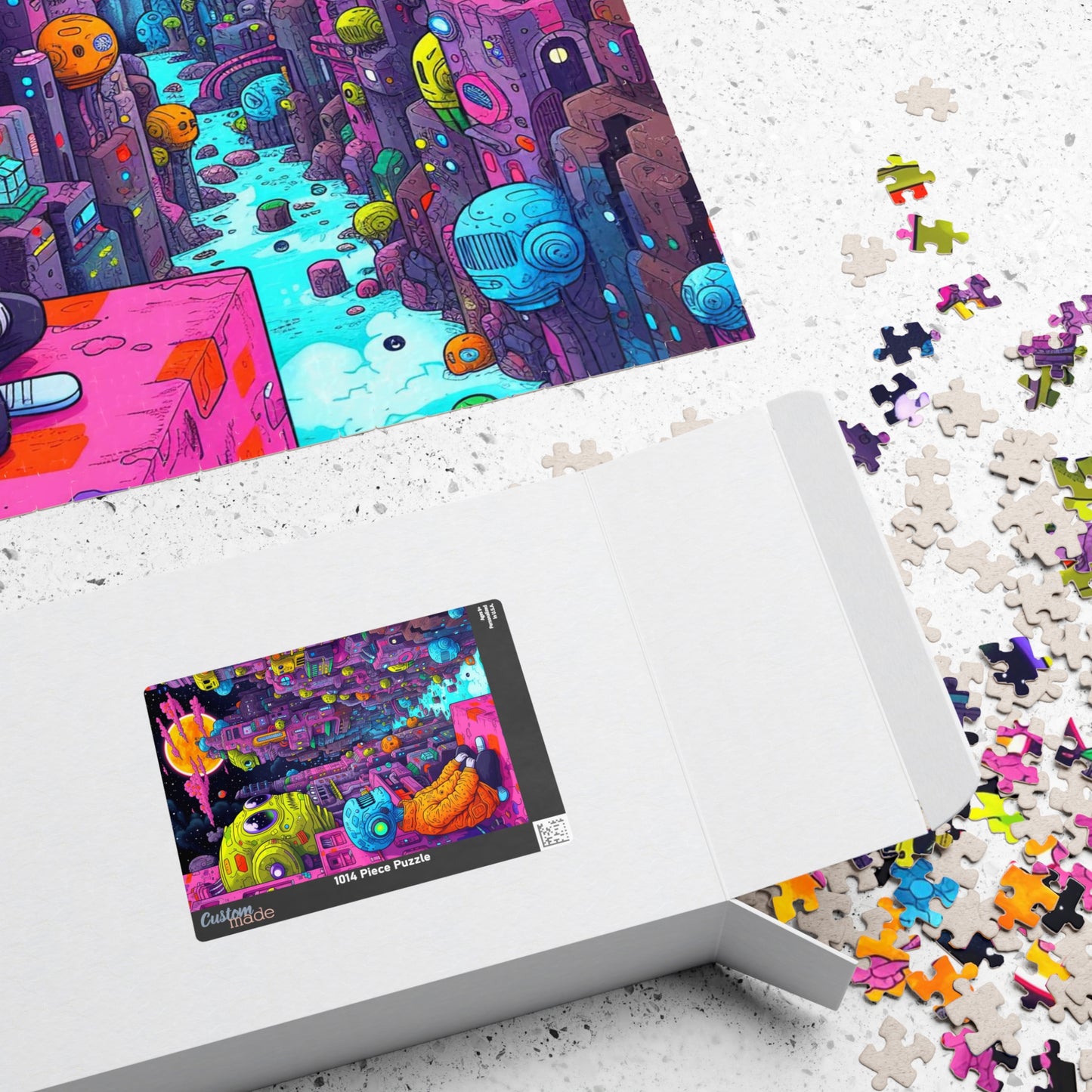 Cosmic Contemplation Jigsaw Puzzle