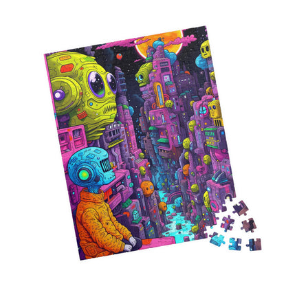Cosmic Contemplation Jigsaw Puzzle