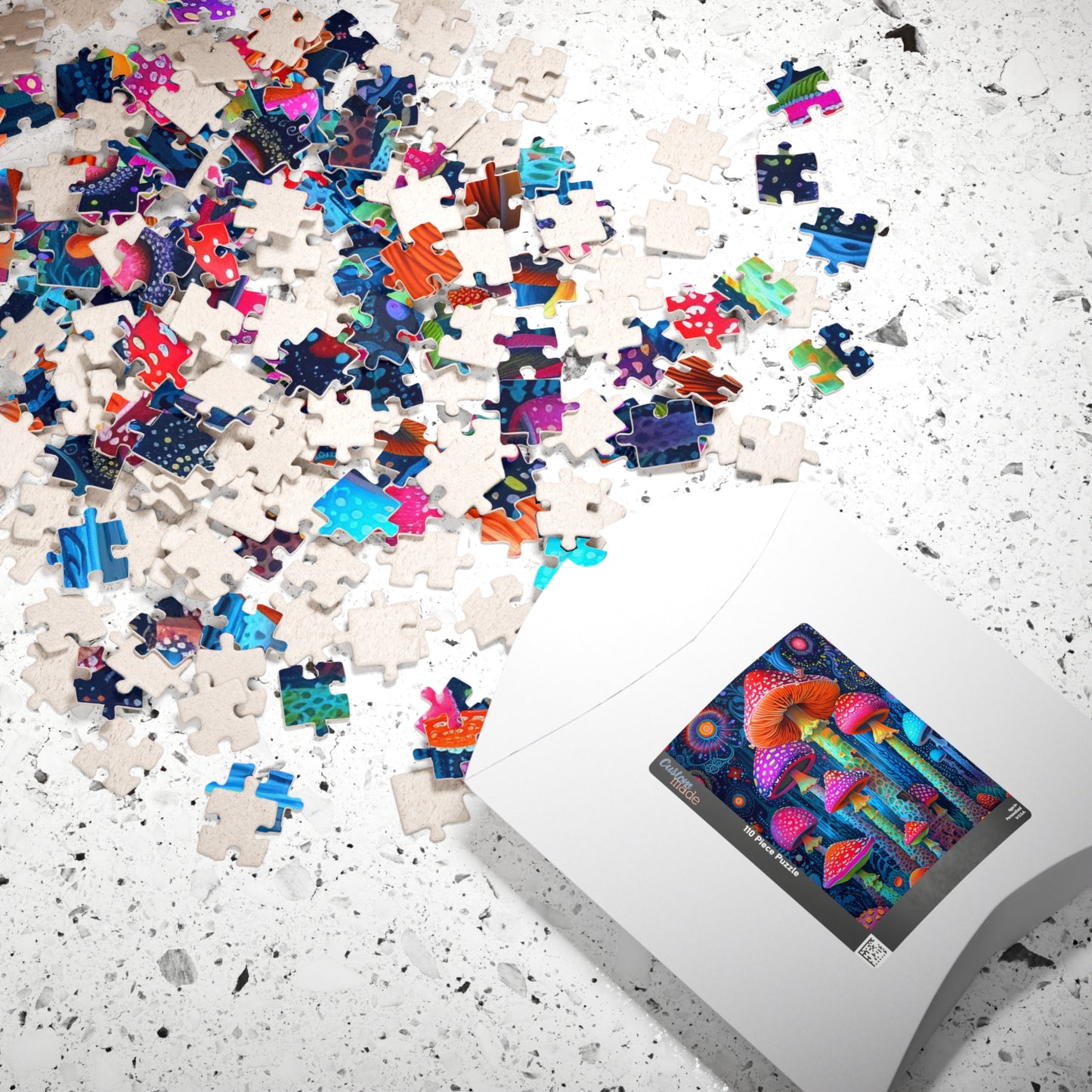 Glowing Mycology Jigsaw Puzzle