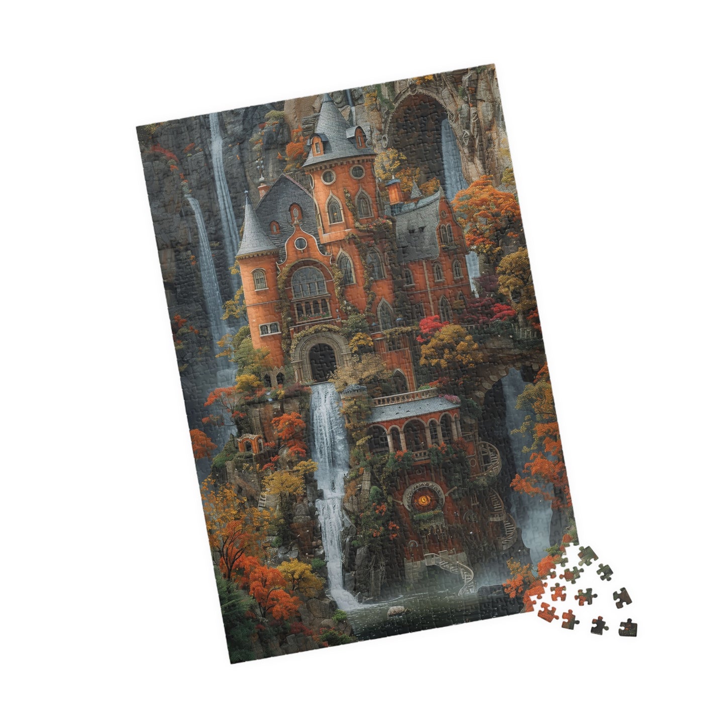 Autumn Castle - Fantasy Jigsaw Puzzle - 1000 pieces