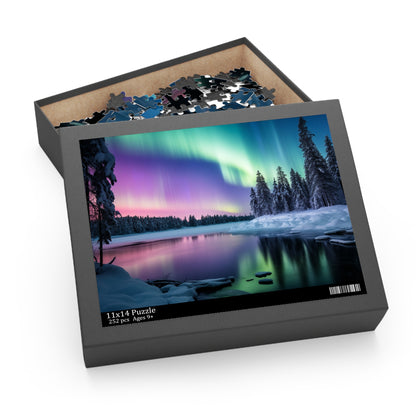 Aurora Whisper - Elegant Jigsaw Puzzle