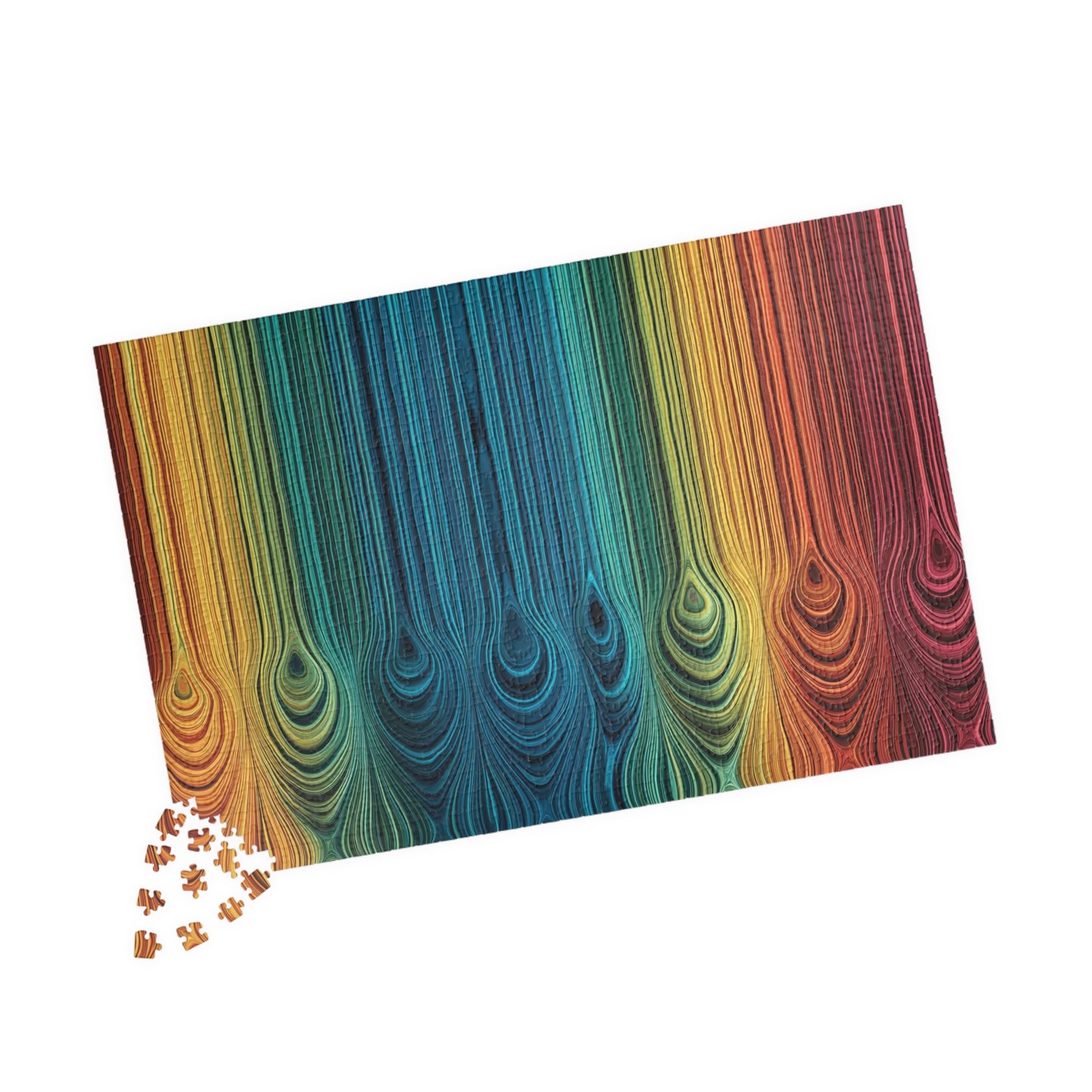 Rainbow Ripples 1000 Piece Jigsaw Puzzle