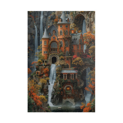 Autumn Castle - Fantasy Jigsaw Puzzle - 1000 pieces