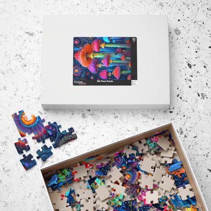 Glowing Mycology Jigsaw Puzzle