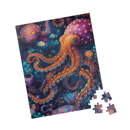 Octopus Kaleidoscope Jigsaw Puzzle