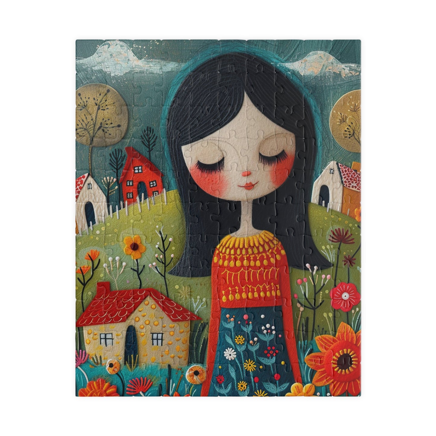 Meadow Muse Jigsaw Puzzle