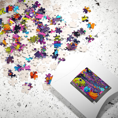 Cosmic Contemplation Jigsaw Puzzle