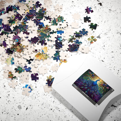 Majestic Peacock Jigsaw Puzzle