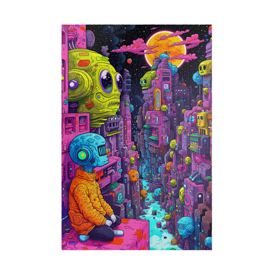 Cosmic Contemplation Jigsaw Puzzle