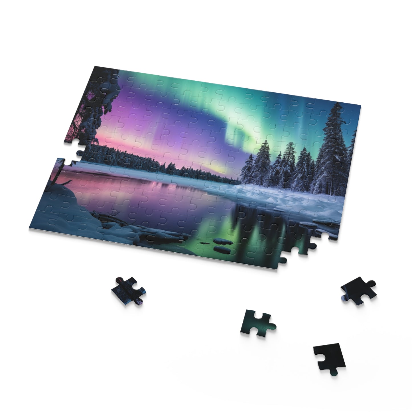 Aurora Whisper - Elegant Jigsaw Puzzle