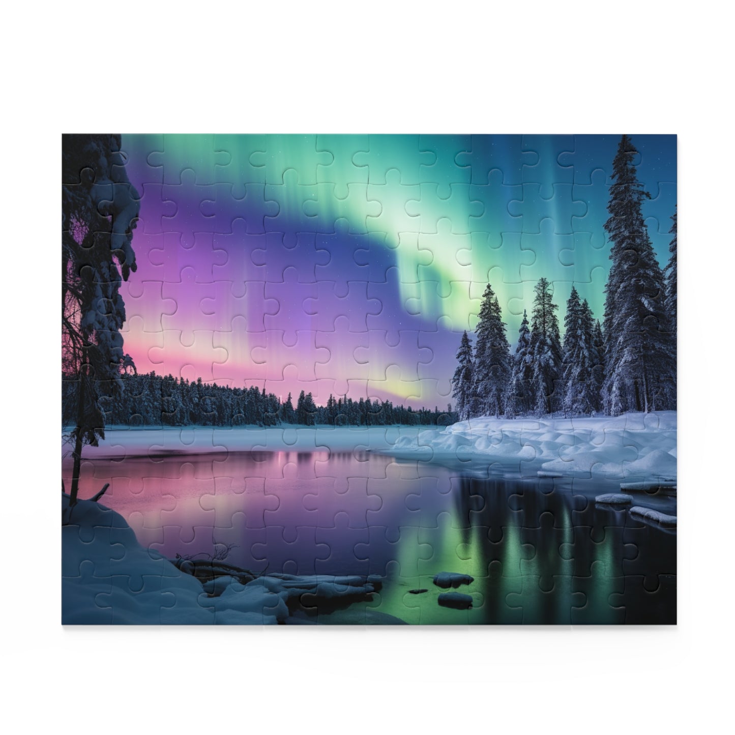 Aurora Whisper - Elegant Jigsaw Puzzle