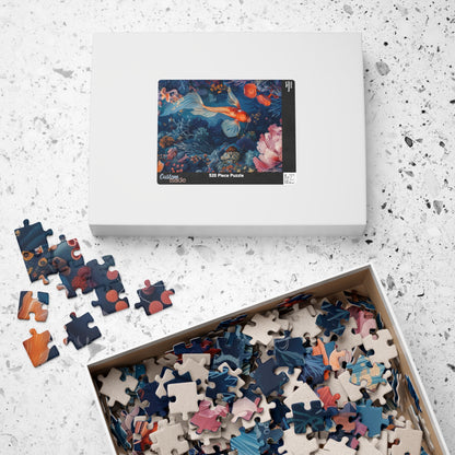 Angelic Coral Koi Jigsaw Puzzle