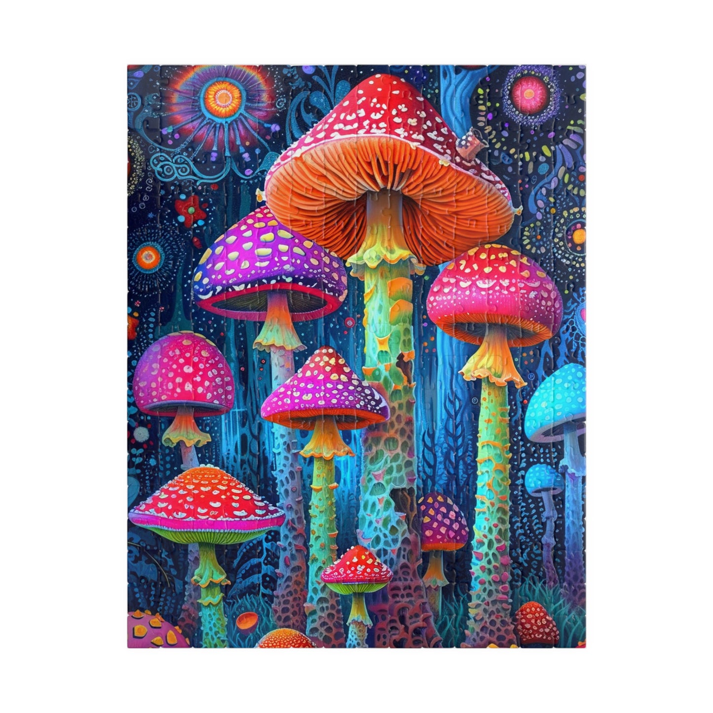 Glowing Mycology Jigsaw Puzzle