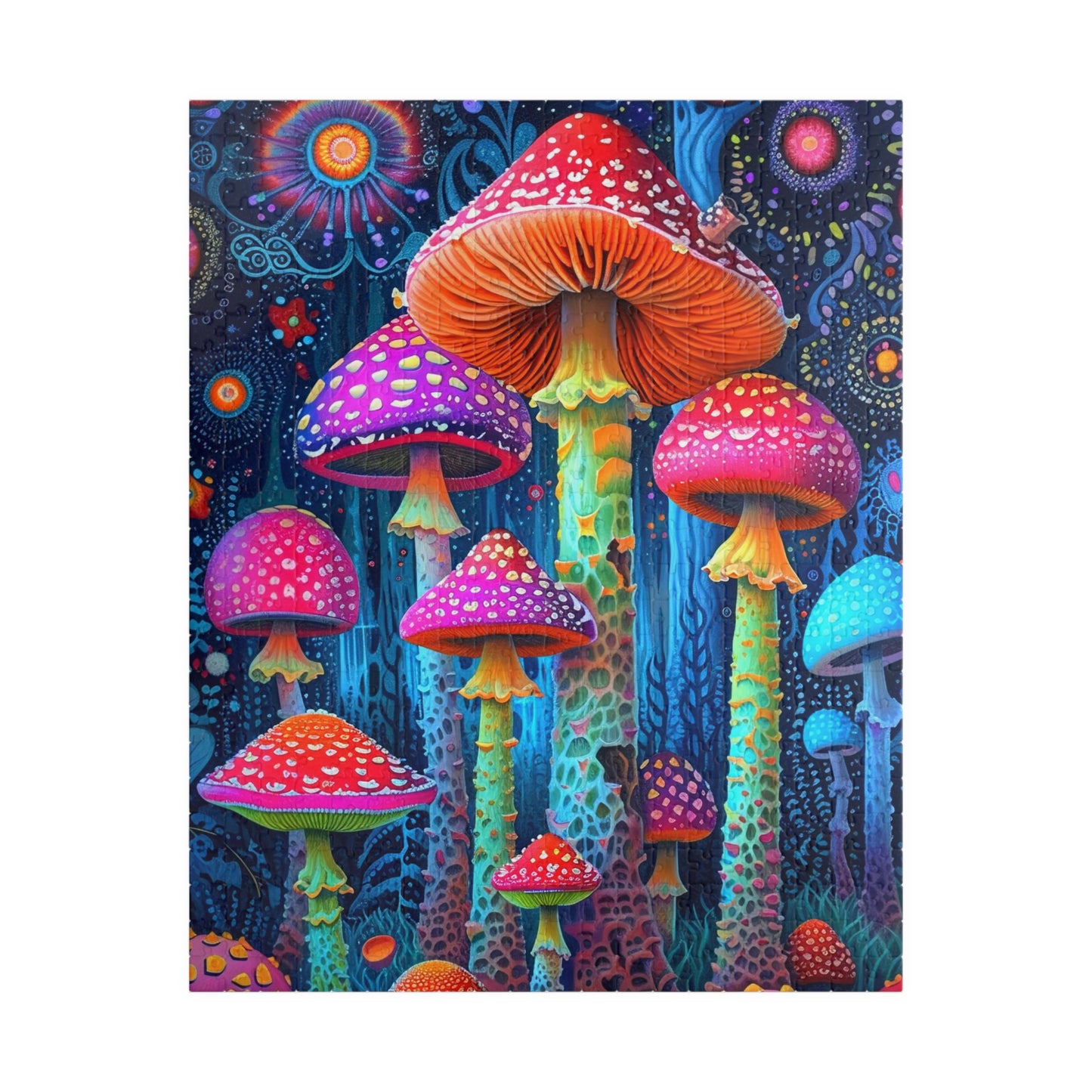 Glowing Mycology Jigsaw Puzzle