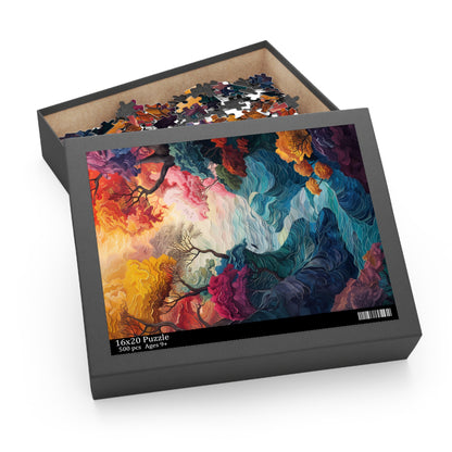 Serene Ravine  - Elegant Jigsaw Puzzle