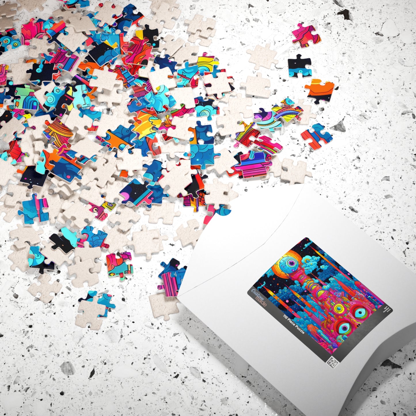 Cosmic Vision City Jigsaw Puzzle