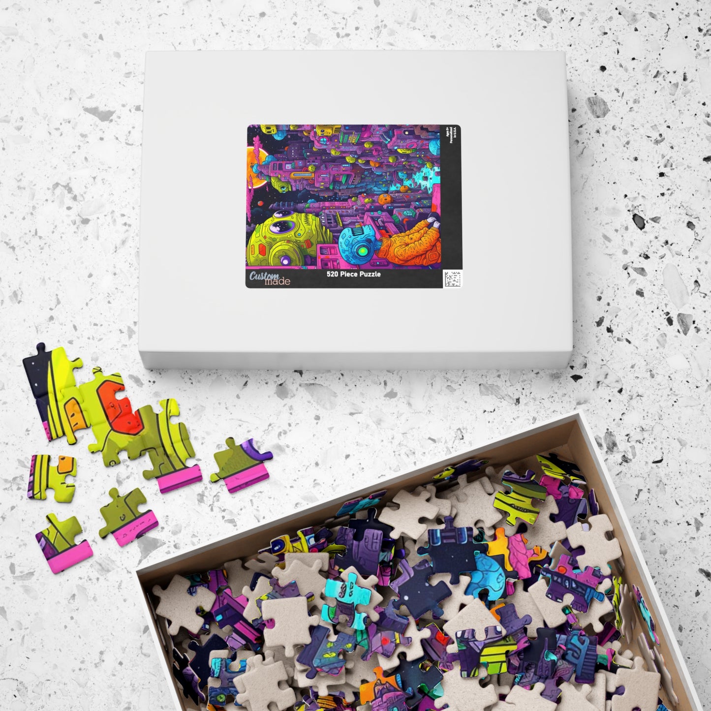 Cosmic Contemplation Jigsaw Puzzle
