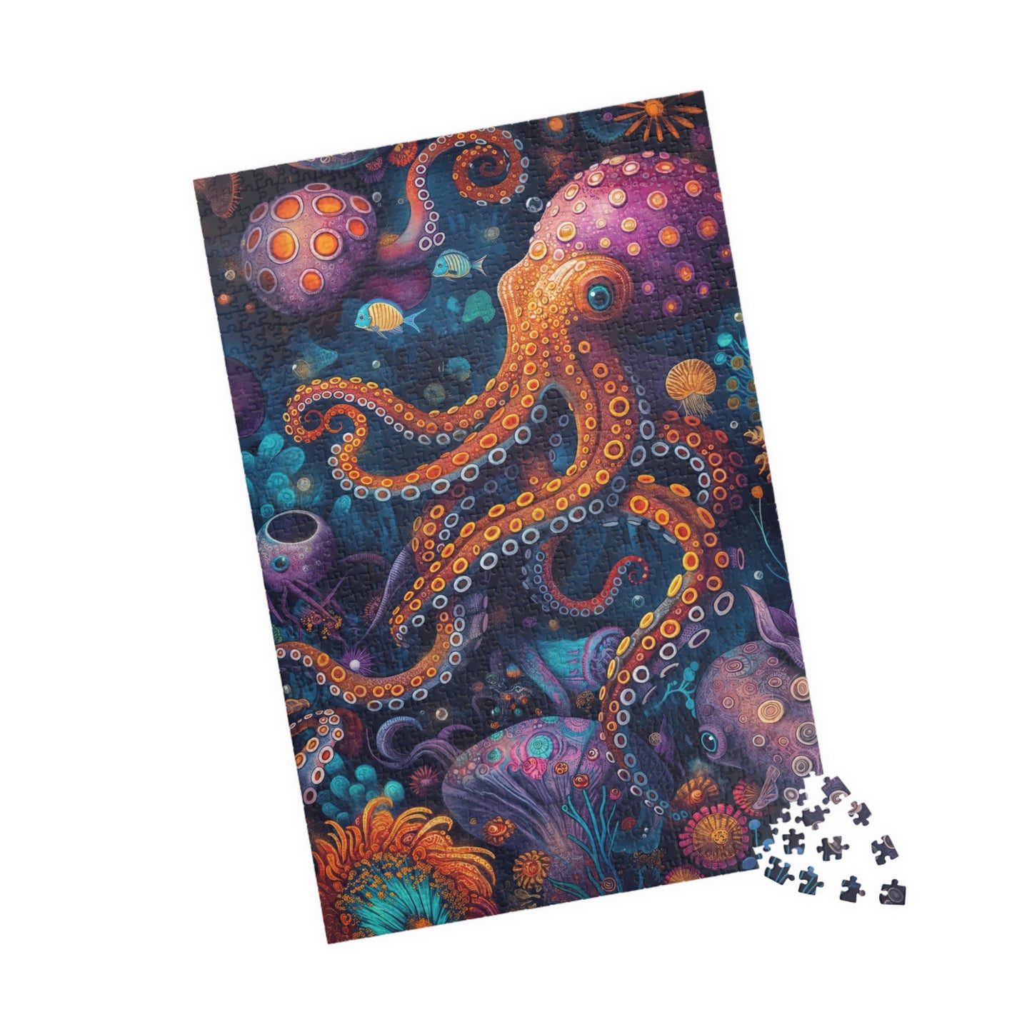 Octopus Kaleidoscope Jigsaw Puzzle