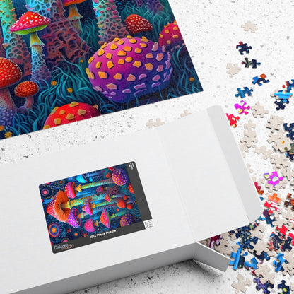Glowing Mycology Jigsaw Puzzle