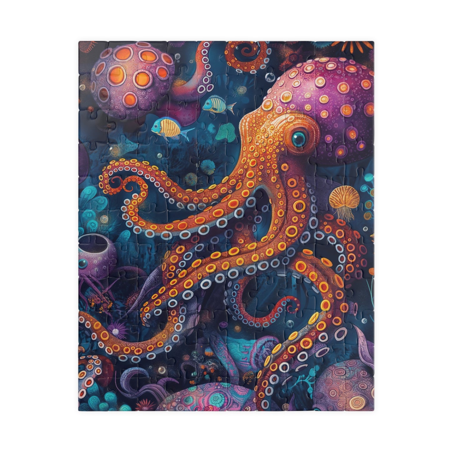 Octopus Kaleidoscope Jigsaw Puzzle