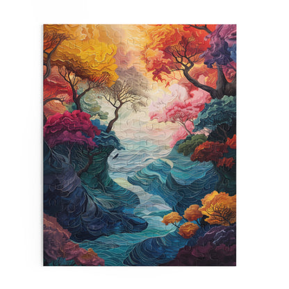 Serene Ravine  - Elegant Jigsaw Puzzle