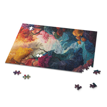Serene Ravine  - Elegant Jigsaw Puzzle