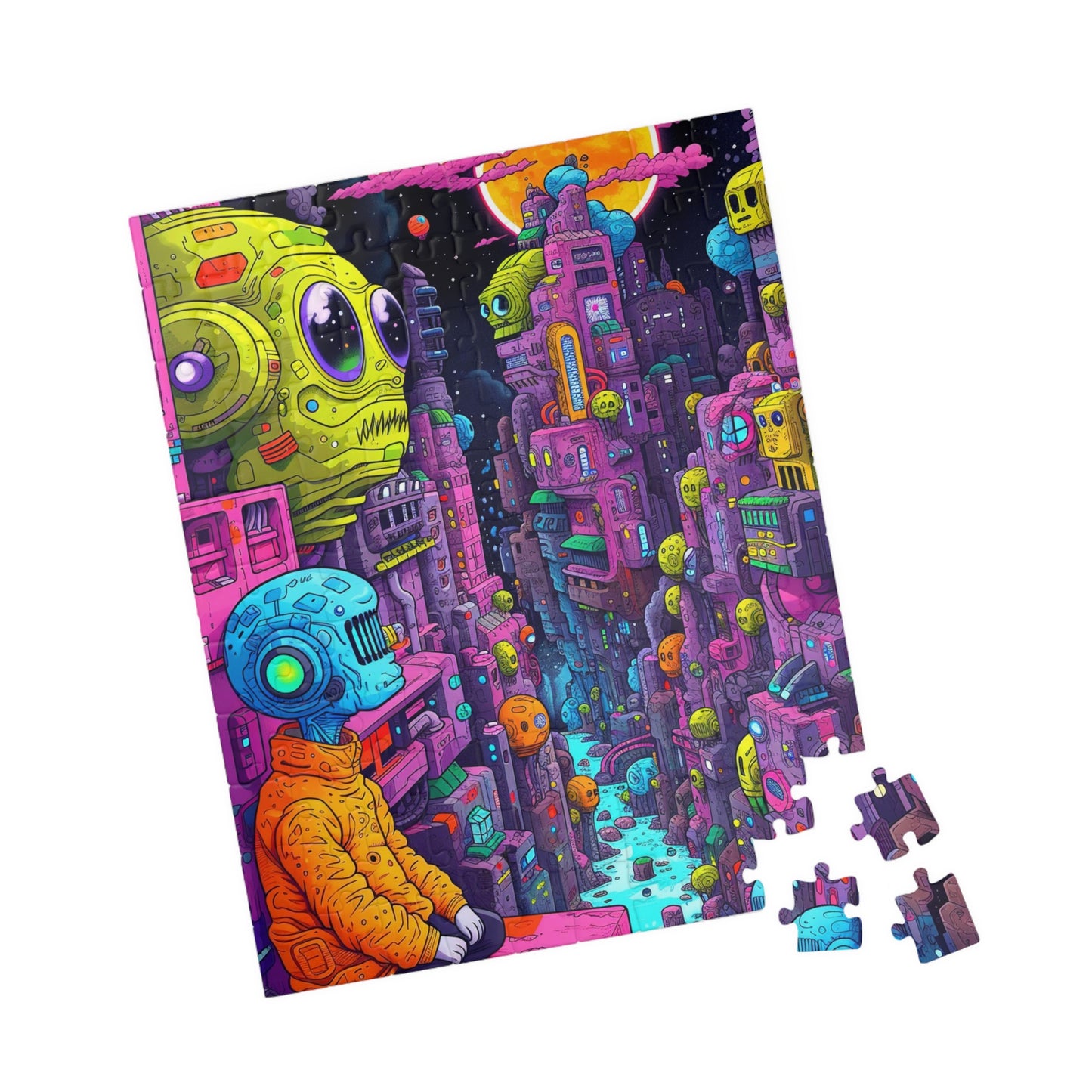Cosmic Contemplation Jigsaw Puzzle