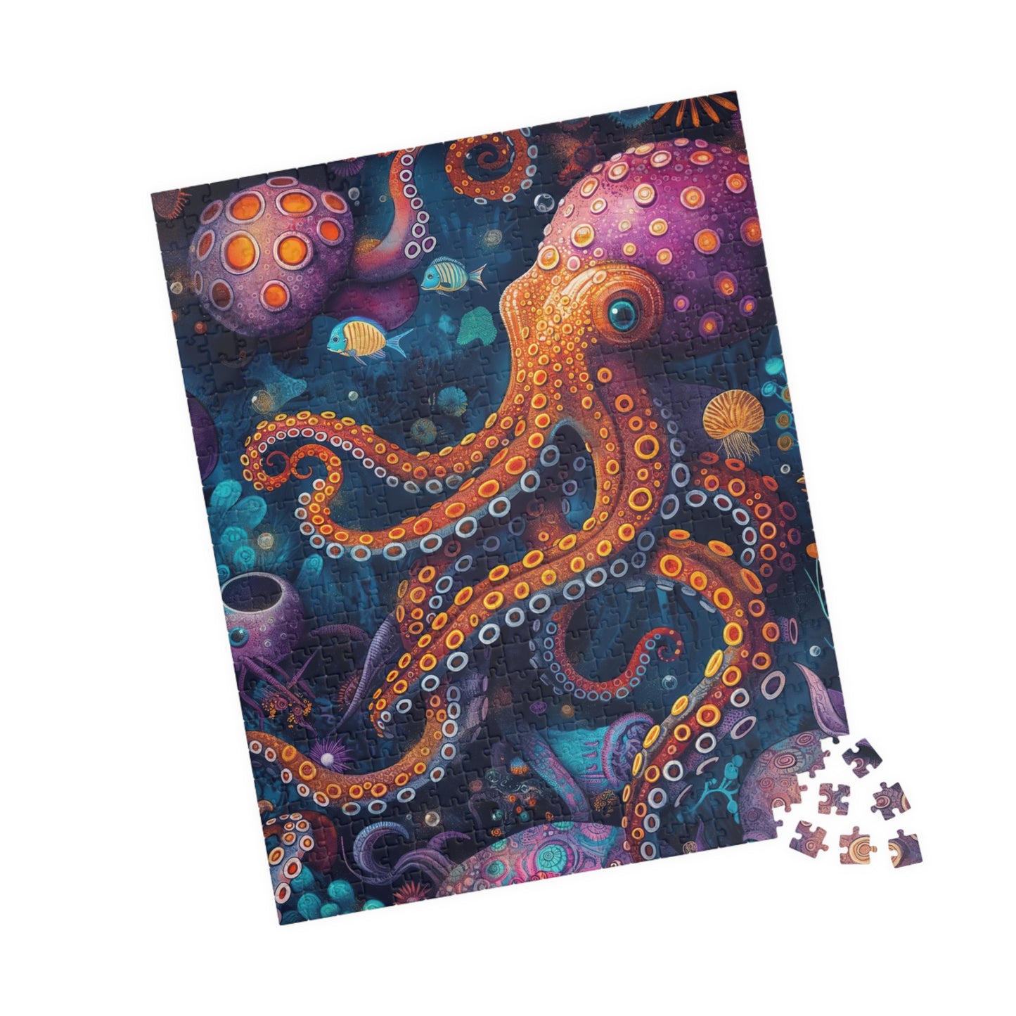 Octopus Kaleidoscope Jigsaw Puzzle