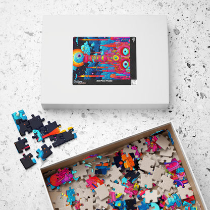 Cosmic Vision City Jigsaw Puzzle