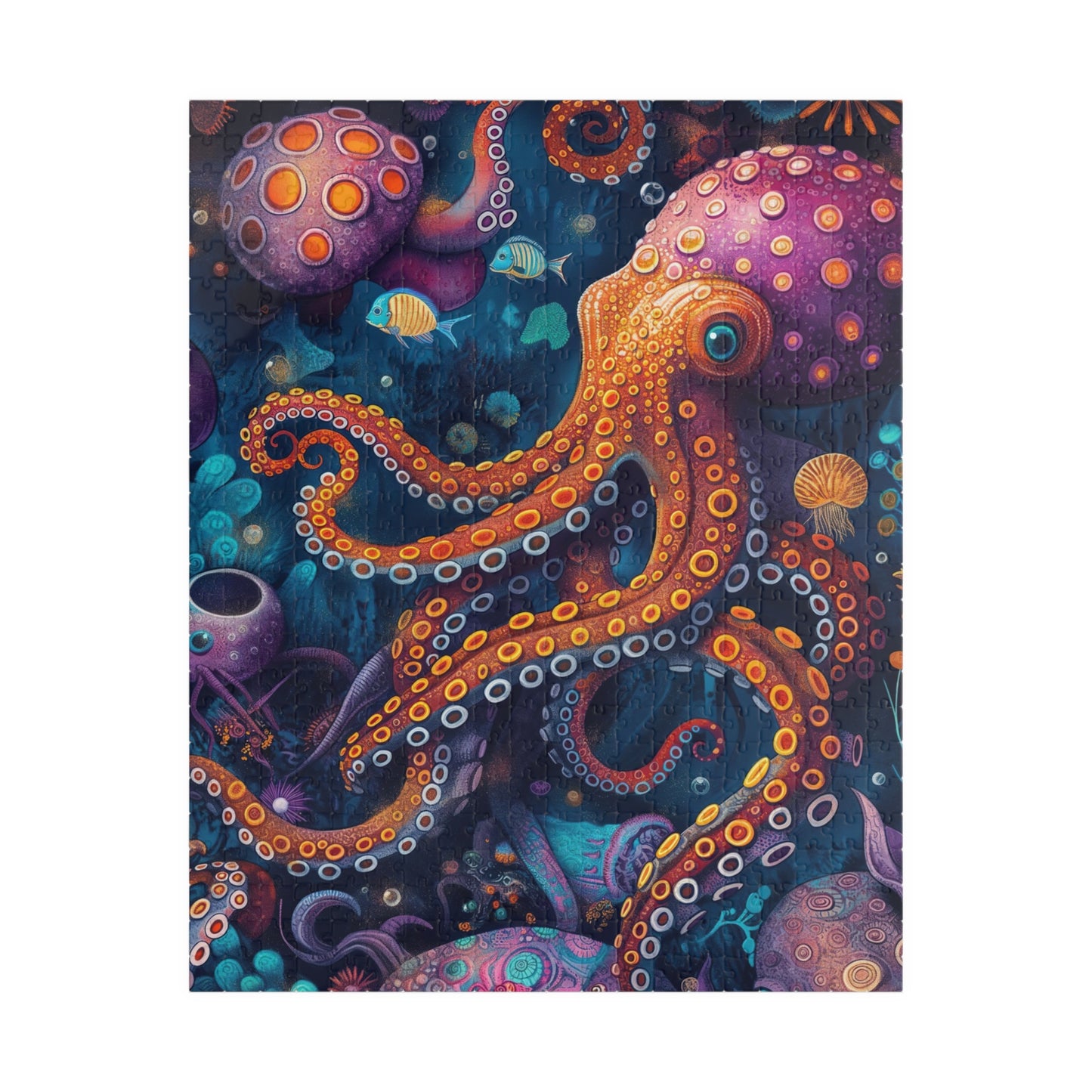 Octopus Kaleidoscope Jigsaw Puzzle