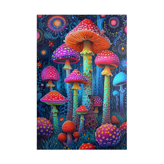 Glowing Mycology Jigsaw Puzzle