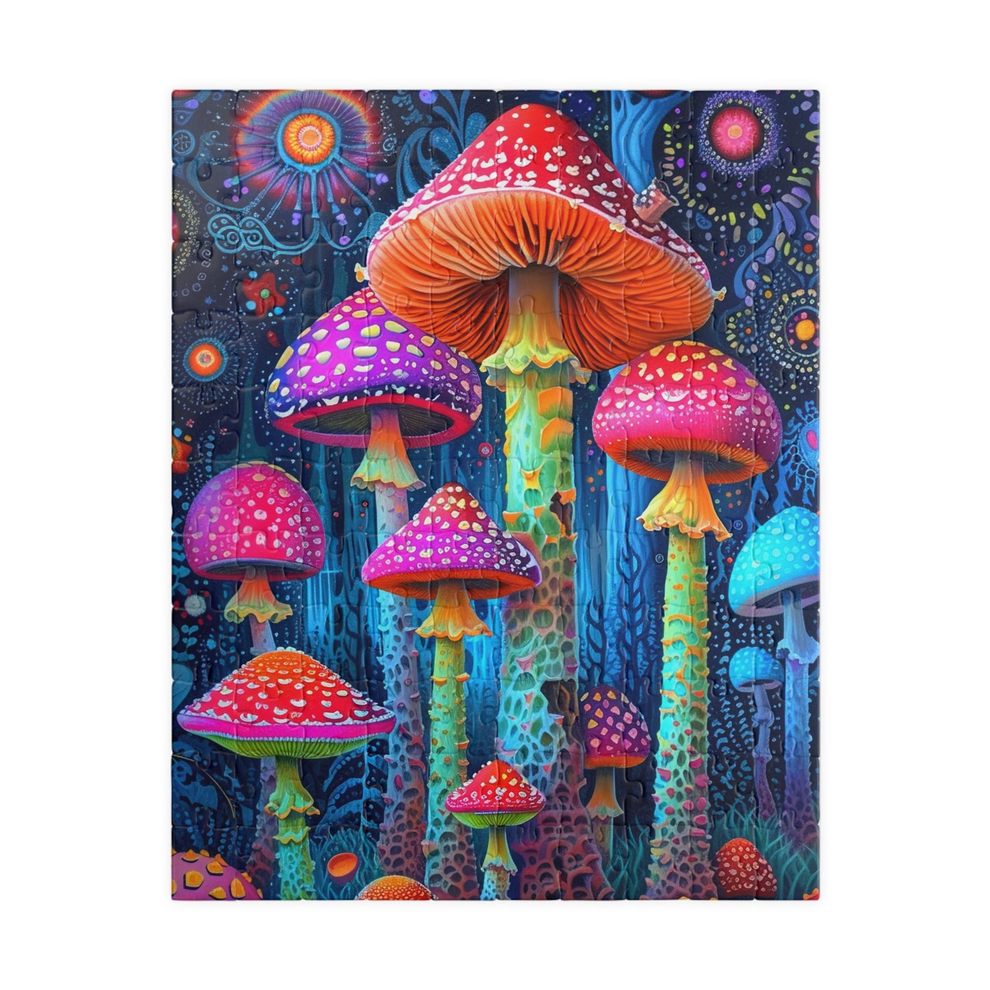 Glowing Mycology Jigsaw Puzzle