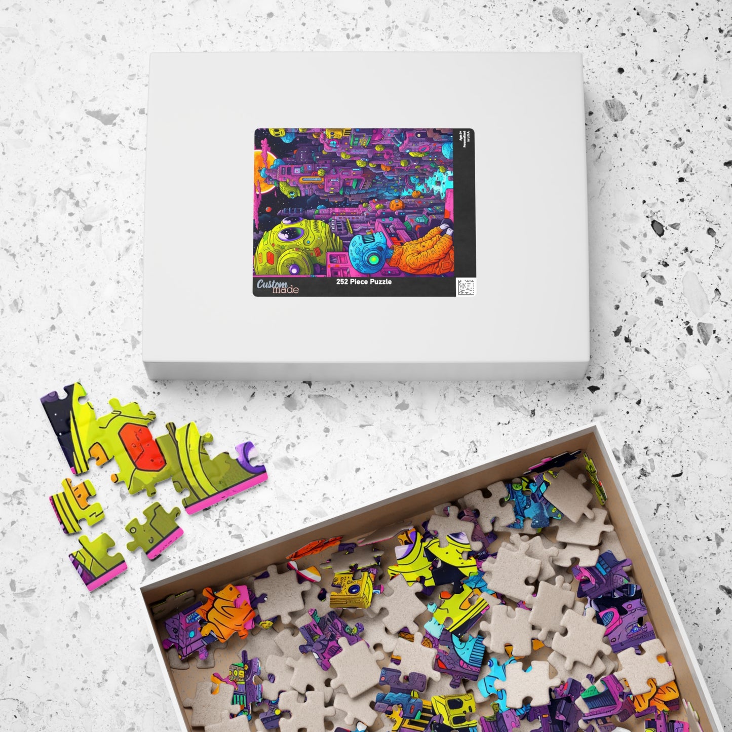 Cosmic Contemplation Jigsaw Puzzle