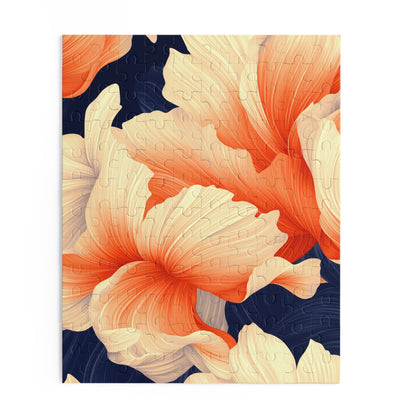 Floral Harmony - Elegant Jigsaw Puzzle Gift
