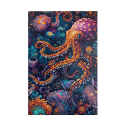 Octopus Kaleidoscope Jigsaw Puzzle