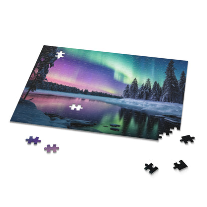 Aurora Whisper - Elegant Jigsaw Puzzle