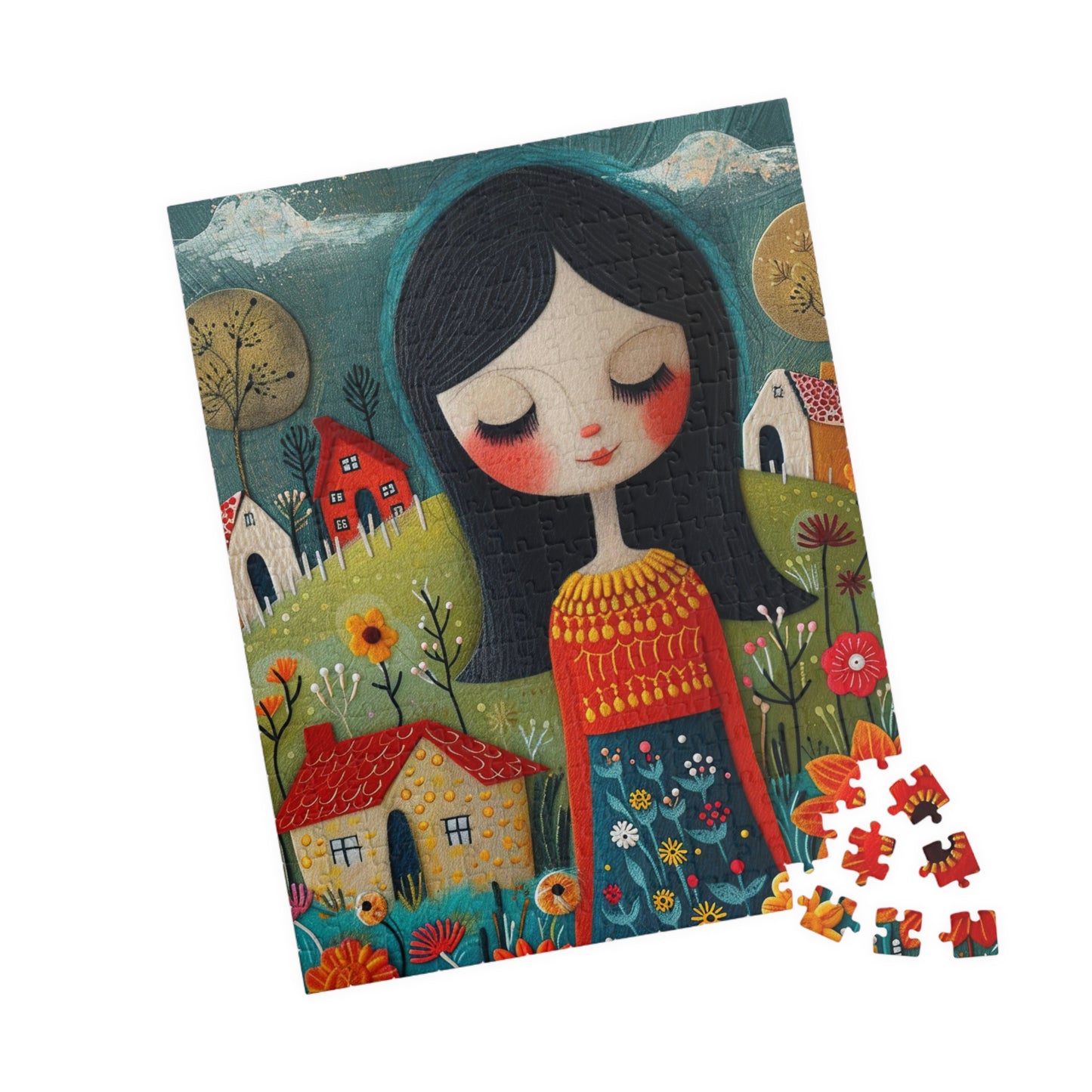 Meadow Muse Jigsaw Puzzle